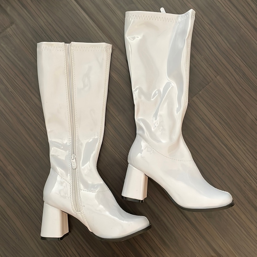 White boots